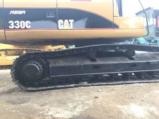 0.6Ton 맥스 계단 높이 5780 밀리미터 330C 크롤러 Cat 사용된 굴삭기 협력 업체