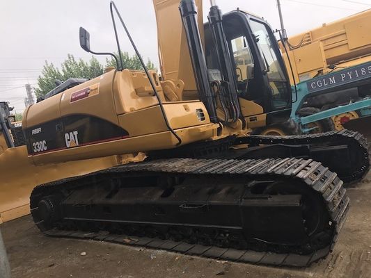 5.5 km/H 속도 0.8m3 버킷 작은 330C 오래된 Cat 굴삭기 협력 업체