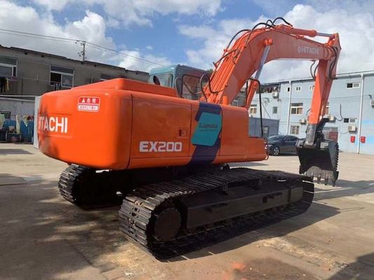 시간 4074h 0.8cbm EX200-3 일하는 것 히다찌 굴삭기를 사용했습니다 협력 업체
