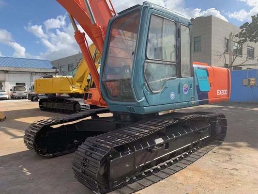 시간 4074h 0.8cbm EX200-3 일하는 것 히다찌 굴삭기를 사용했습니다 협력 업체