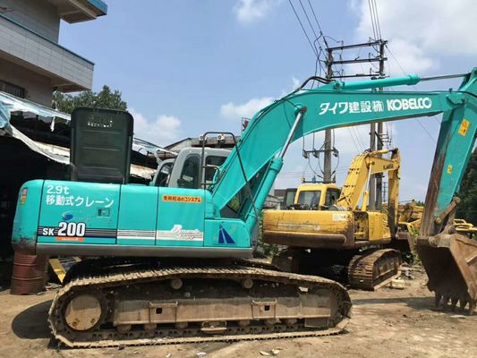 SK200-6 업무 시간 3798h 0.7m3 버킷은 고벨코 굴삭기를 사용했습니다 협력 업체