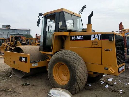애벌레 CS-583C는 손 도로용 롤러를 지지합니다 협력 업체