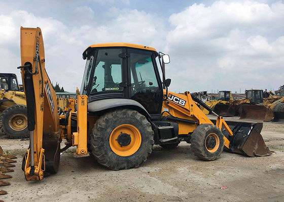1m3 버킷 2011년 72 kw JCB 3CX 초침 도로용 롤러 협력 업체