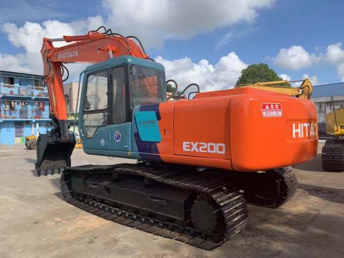 시간 4074h 0.8cbm EX200-3 일하는 것 히다찌 굴삭기를 사용했습니다 0