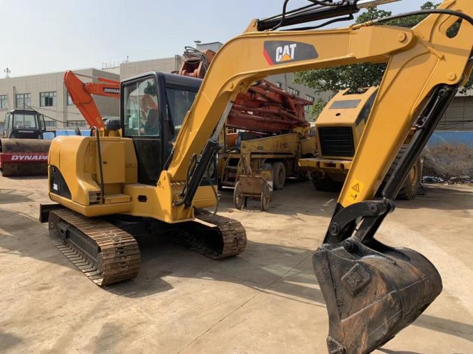0.3m3은 5800 킬로그램 애벌레 306D 사용된 무한궤도 굴착기를 버킷으로 나릅니다 0